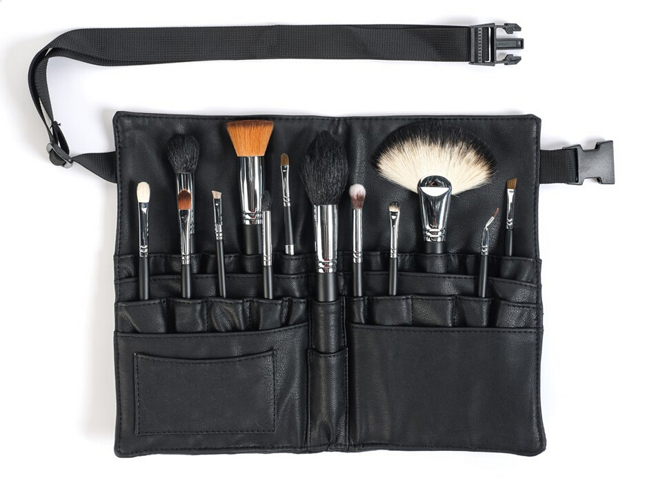 makeup brush belt - types of makeup brush bags