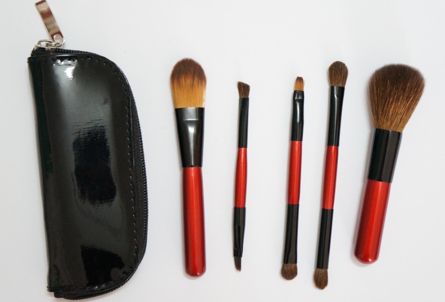 travel makeup brush bag